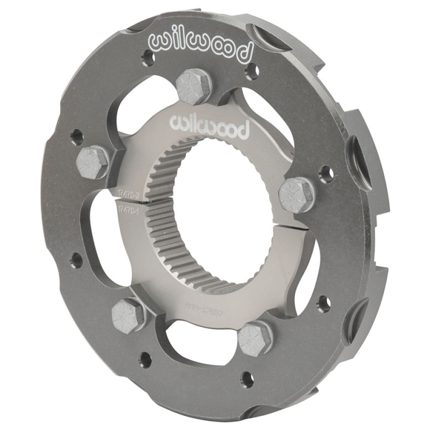 Wilwood 270-17650 Hub Kit Splined 46 Tooth Inboard Sprint Axle w/ 7.18 Snap Ring Rotor Adapter