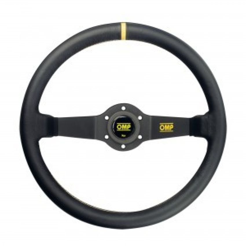 OMP RACING, INC. OMPOD0-1950-071 Rally Steering Wheel Leather