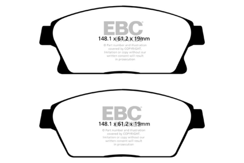 EBC Brakes DP32067C Redstuff Ceramic Low Dust Brake Pads