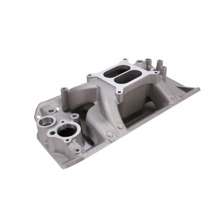 Top Street Performance 87531 TSP AMC V8 Dual Plane Air Gap Satin Aluminum Intake Manifold
