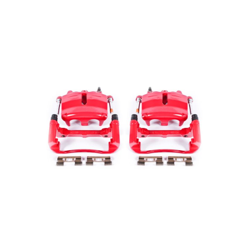PowerStop S4860 Red Powder Coated Calipers