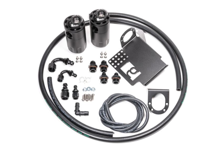 Radium Engineering 20-0099-FL DUAL CATCH CAN KIT, S2000, ALL RHD AND 06-09 LHD, FLUID LOCK