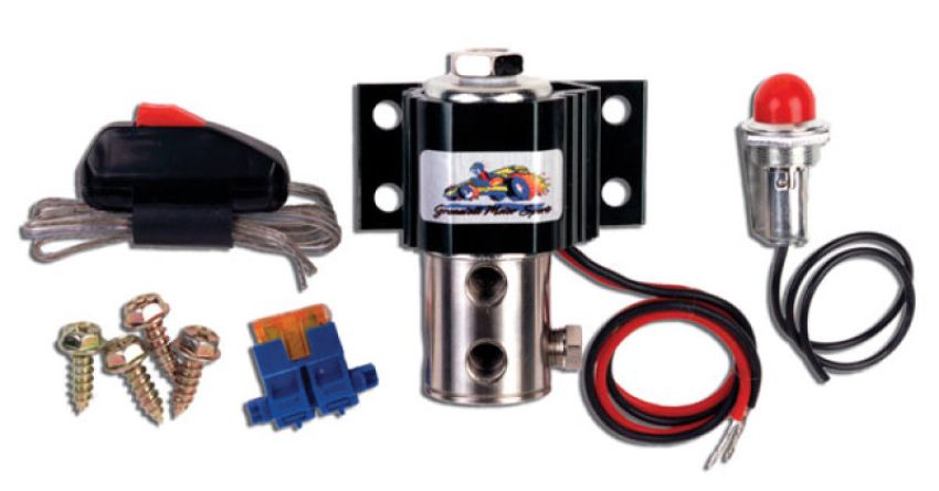 Granatelli Motor Sports 760500 Tire Fryer Line Lock Kit; Universal Fit 4-PORT