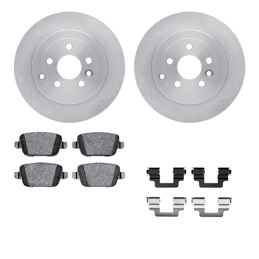 Dynamic Friction 6612-11067 Rotor Kit