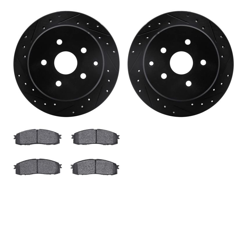 Dynamic Friction 8502-76111 Rotor Kit