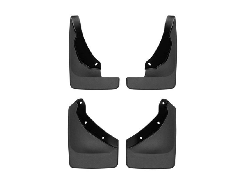 WEATHERTECH WEA110133-120133 Black No Drill Mudflaps