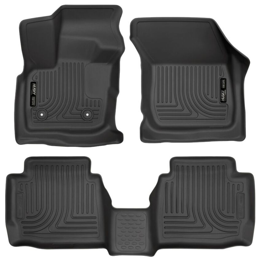HUSKY LINERS HSK98791 Front & 2nd Seat Floor L iner Weatherbeater