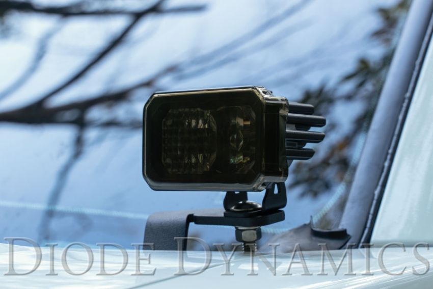 Diode Dynamics DD6600 Stage Series 2 In LED Pod Cover Smoked Each