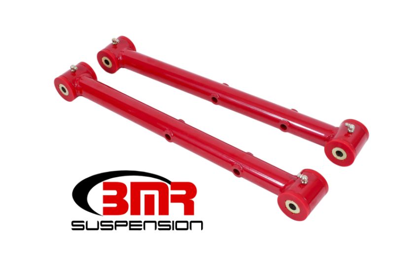 BMR Suspension TCA039R Lower Control Arms, DOM, Non-adjustable, Poly Bushings