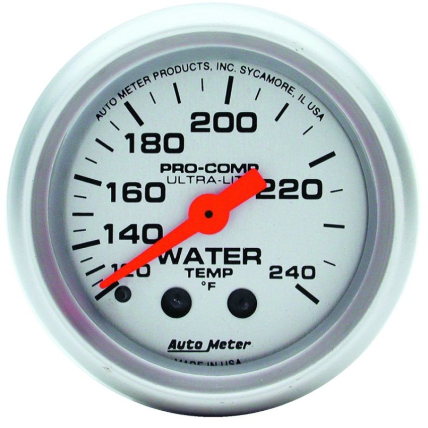 AutoMeter 4332 GAUGE, WATER TEMP, 2 1/16