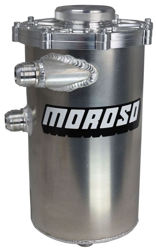 MOROSO MOR22613 Dry Sump Tank - 6qtrs 7in Diameter - 15in Tall