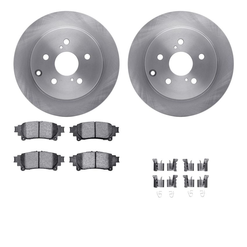 Dynamic Friction 6512-76524 Rotor Kit