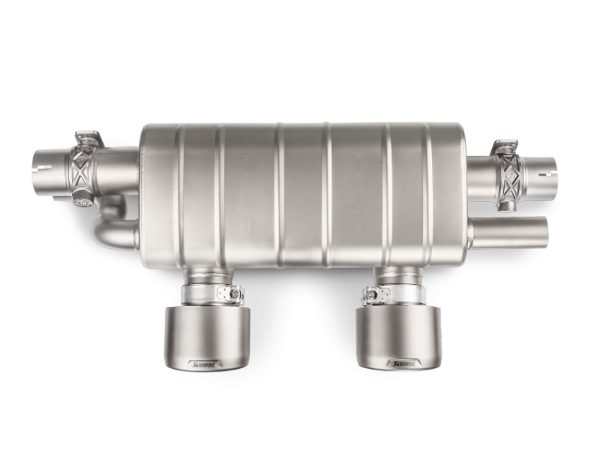 Akrapovic S-PO/TI/5H Slip-On Line (Titanium) - for OE non sport exhaust