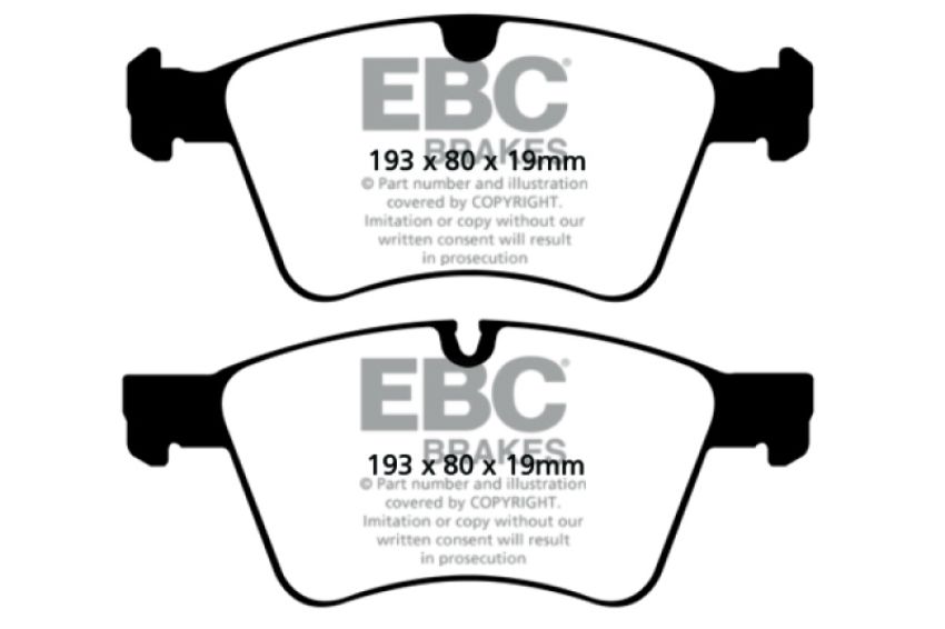 EBC Brakes DP41860R Yellowstuff Street And Track Brake Pads