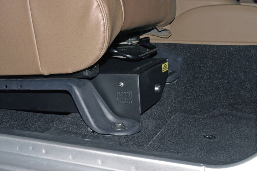 Tuffy Products 293-01 Tuffy Jeep Wrangler Jk Underseat Drawer Passenger W/ Keyed Lock