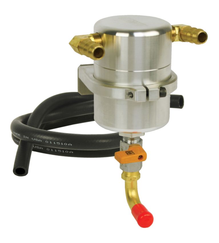 MOROSO MOR85487 Air/Oil Separator - 2010-Up Camaro SS