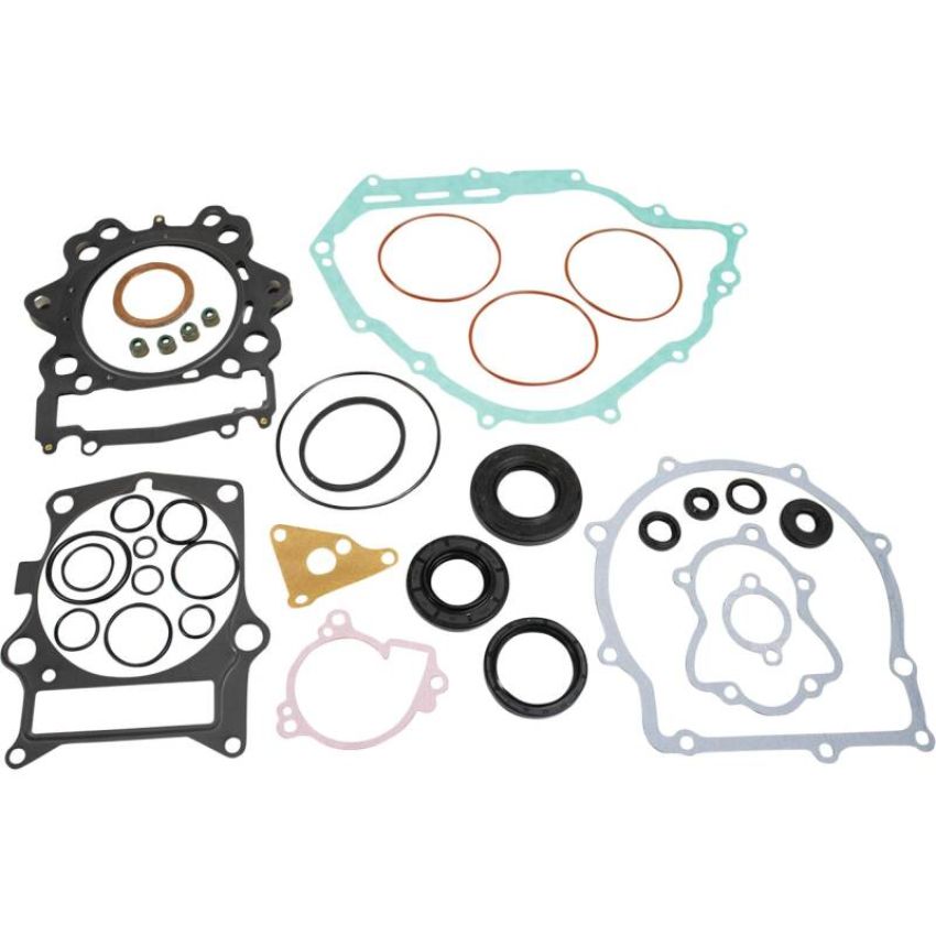 Vertex Pistons 8110048 Vertex Gaskets 19-23 Yamaha Kodiak 700 4WD Complete Gasket Kit w/ Oil Seals