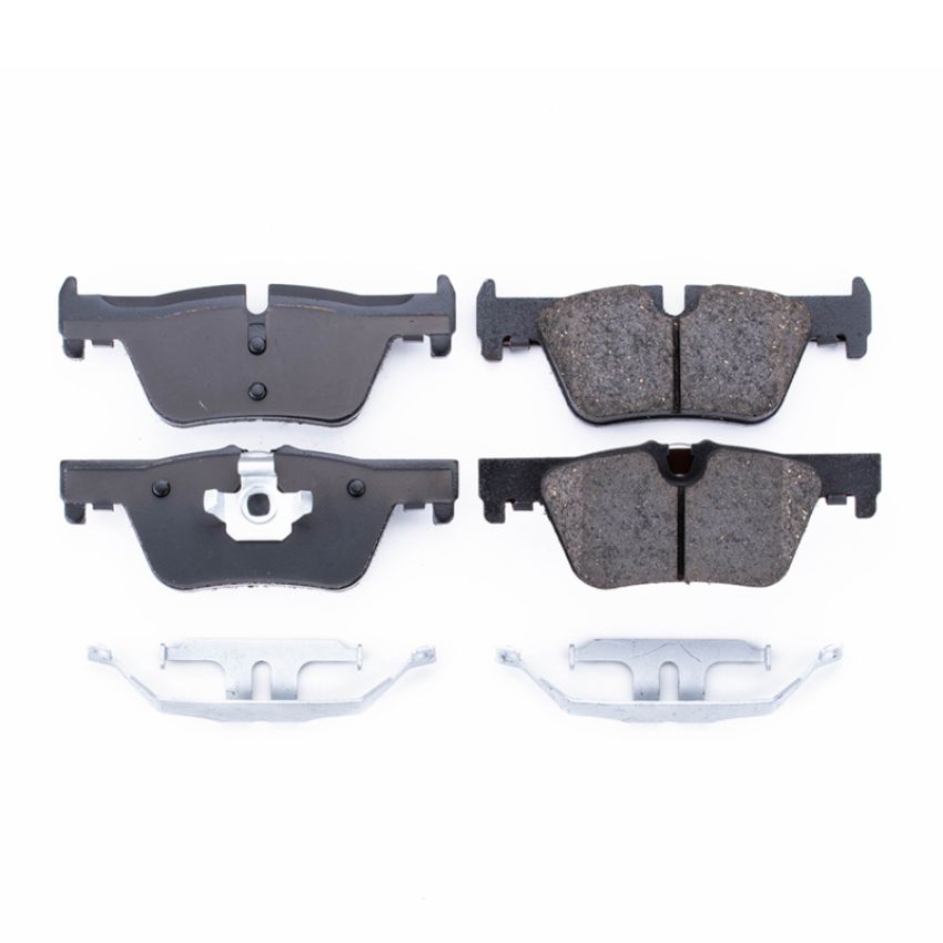 PowerStop 17-1613 PowerStop - Z17 Low-Dust Ceramic Brake Pads with Hardware