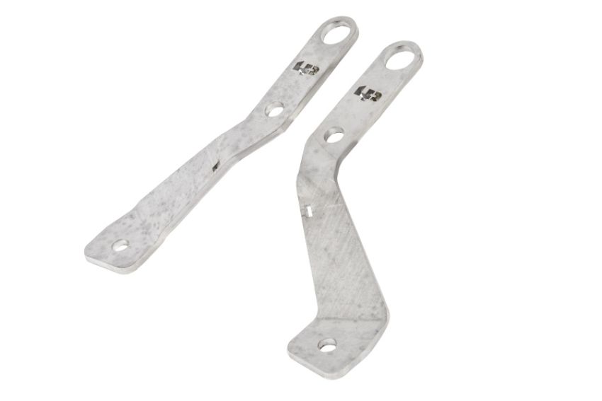 LP Aventure FLP-RAV4-19-HBL 2019 Toyota RAV4 Hood Light Brackets - Bare (Pair)