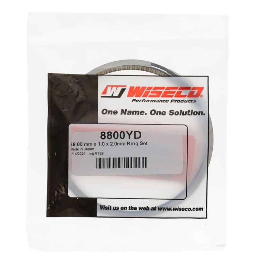 Wiseco 8800YD Wiseco Piston Ring Set, 4 Cycle, 88.00 MM Bore