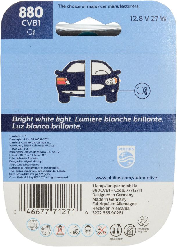 Philips 880CVB1 Philips CrystalVision Fog Light 880