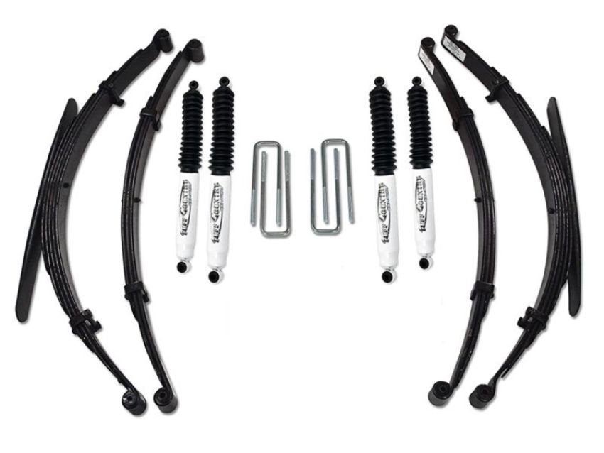 Tuff Country 34701K 69-93 Dodge Truck 1/2 Ton & 3/4 Ton 4x4 4in Lift Kit with Rear Springs (No Shocks)