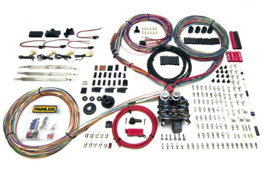 PAINLESS WIRING PWI10402 23 Circuit Harness - Pro Series Key In Dash