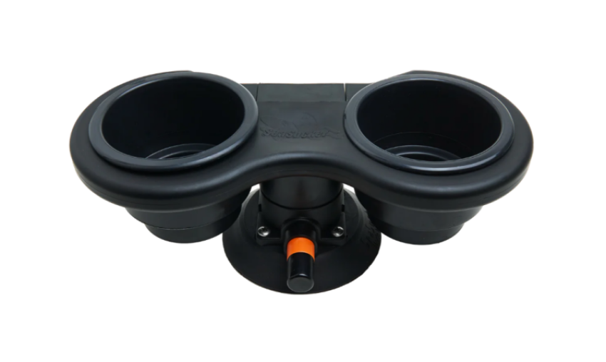 SeaSucker MC5300B-6 2-Cup Holder Horizontal - Black