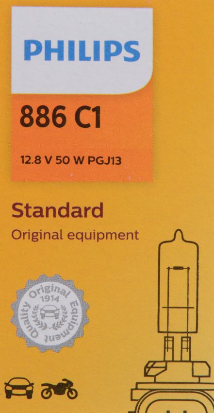 Philips 886C1 Philips Standard Fog Light 886