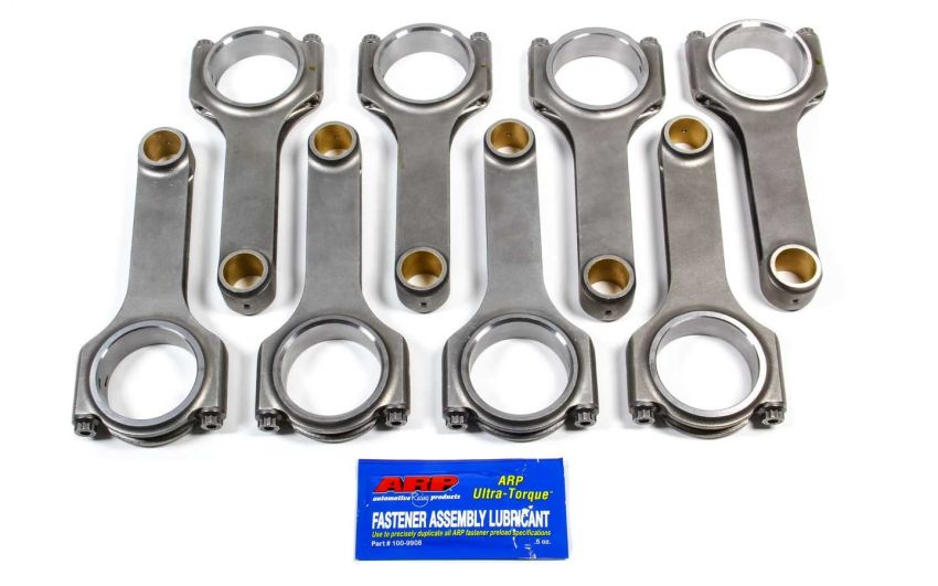SCAT ENTERPRISES SCA2-350-6000-2100A SBC 4340 Forged H-Beam Rods 6.000 w/ARP2000