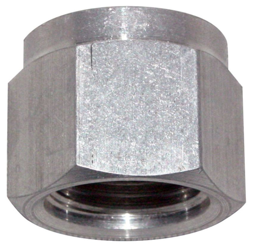 Moroso 22722 -12An Female Weld-On Bung - Aluminum - Single