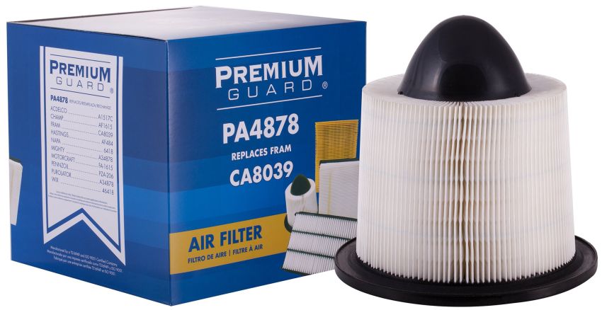 PRONTO FILTERS PA4878 | Fits 2008-97 Ford F-150, F-250, F-250 Super Duty, 2004-99 F-350 Super Duty, 2014-03 E-250, E-150, 2016-99 E-350 Super Duty, 2004-97 Expedition, 2004-96 Mustang | PG Engine Air filter