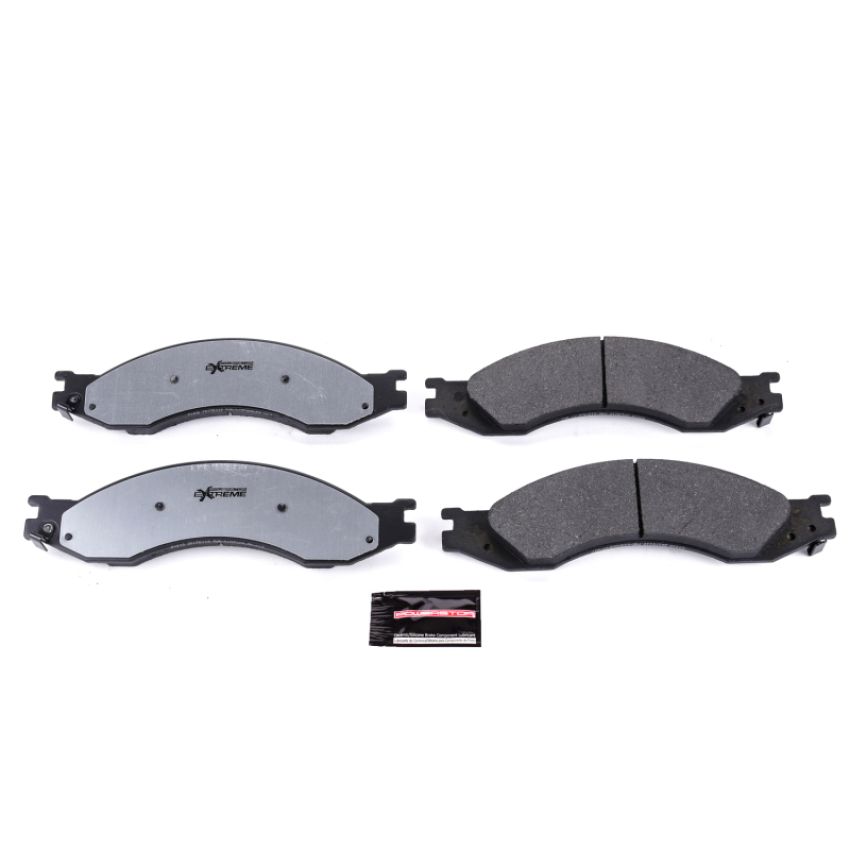PowerStop Z36-1010 PowerStop - Z36 Truck and SUV Carbon-Fiber Ceramic Brake Pads with Hardware Kit