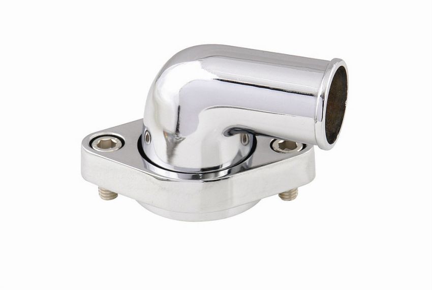 MR. GASKET MRG9142G Chrm Alum Swvl Wtr Neck