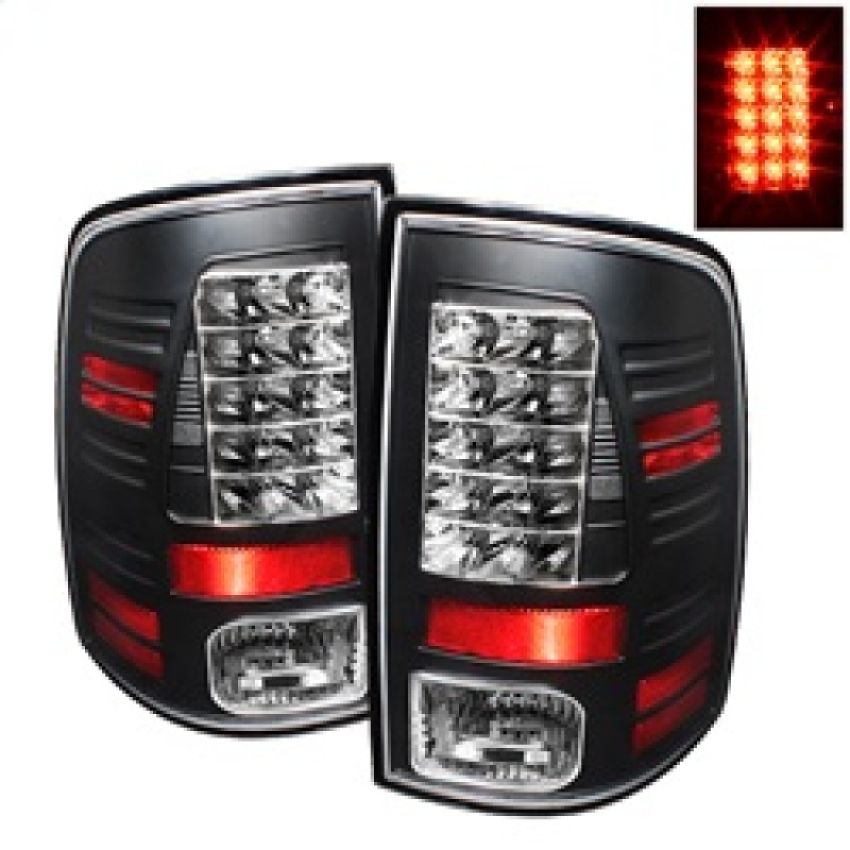 SPYDER 5017543 LED Tail Lights - Black