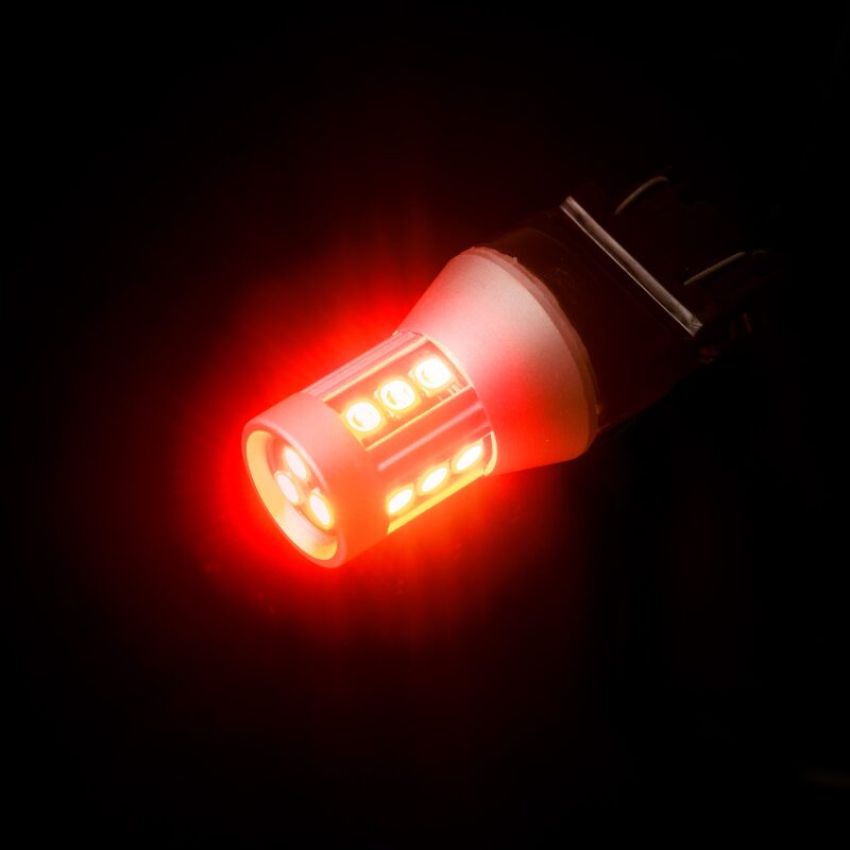 Putco 343156R-360 3156 - Red Metal 360 LED