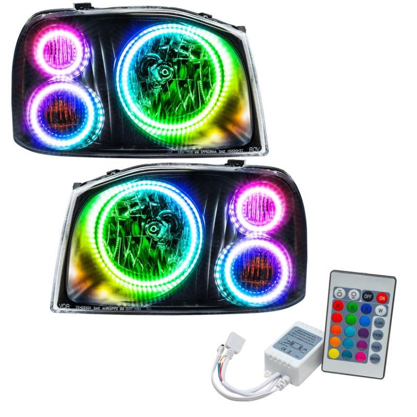 Oracle Lighting 8905-504 SMD Pre-Assembled Headlights, Triple Halo, ColorSHIFT(tm) - Simple