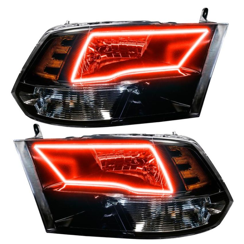 Oracle Lighting 8906-334 Pre-Assembled ColorSHIFT(tm) w/SWITCHBACK Halo Headlights - Black Housing