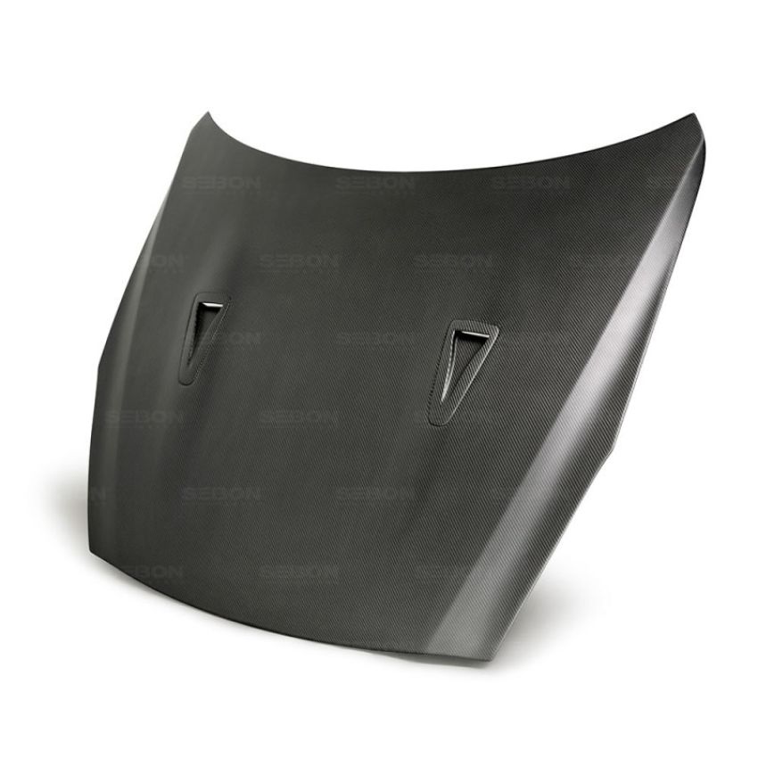 Seibon HD0910NSGTR-OE-DRY 09-10 Nissan Skyline R35 GT-R OEM-Dry Carbon Fiber Hood