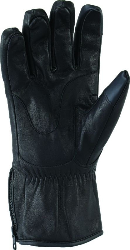 Kuryakyn 094490 Leather By River Road Taos Cold Weather Gloves Black - Small