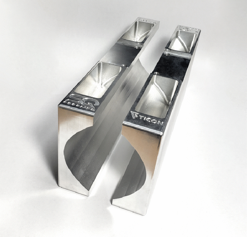 Ticon 903-03002-3000 Industries 4in/5in/6in OD Sequence Manufacturing Straight Cutting Fixture