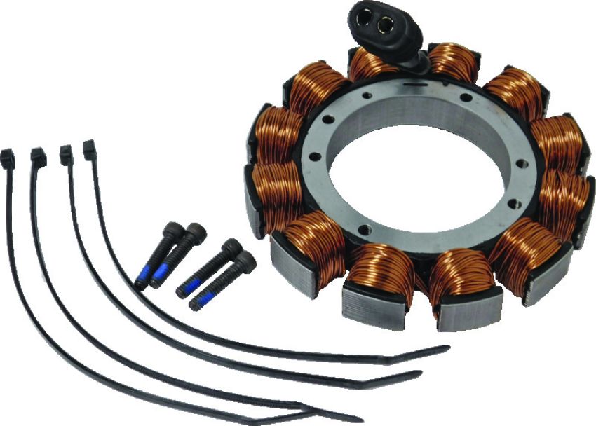 TwinPower 215637 Twin Power 89-99 Big Twin Stator Replaces H-D 29970-88 32 Amp