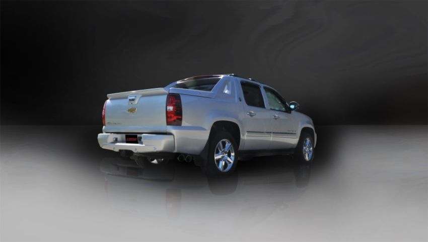 Corsa Performance 14914BLK 3.0in. Cat-Back Single Side Exit with Twin 4.0in. Black PVD Pro-Series Tips