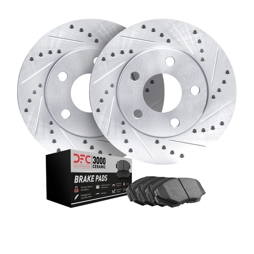 Dynamic Friction 7302-74030 Rotor Kit