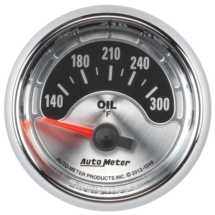 AutoMeter 1248 GAUGE, OIL TEMP, 2 1/16