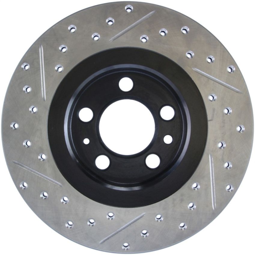 Stoptech 127.33054L Slotted & Drilled Sport Brake Rotor