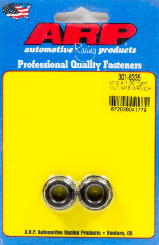 ARP ARP301-8335 10mm x 1.25 12pt Nuts (2pk)
