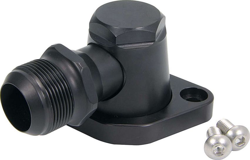ALLSTAR PERFORMANCE ALL30373 Billet Water Neck 20AN Black
