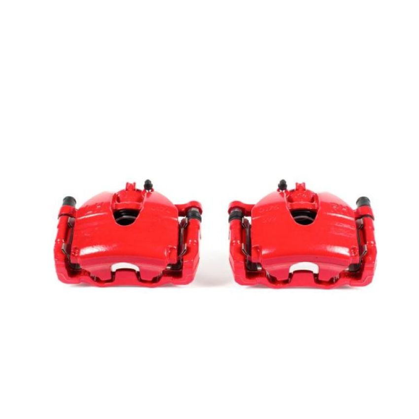PowerStop S3702 Red Powder Coated Calipers