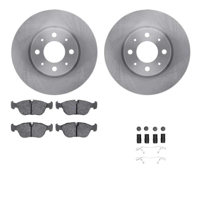 Dynamic Friction 6512-27160 Rotor Kit